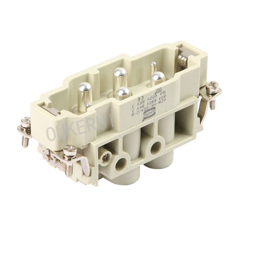 4/2 Pin 80A Heavy Duty Connector Male Insert